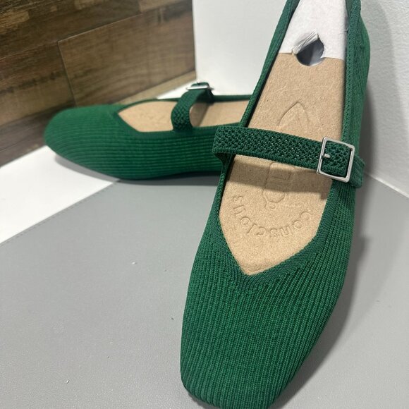 Vivaia Square-Toe Mary-Jane (Margot Mary-Jane) Women's Flats Size 8.5 NIB - Picture 4 of 8